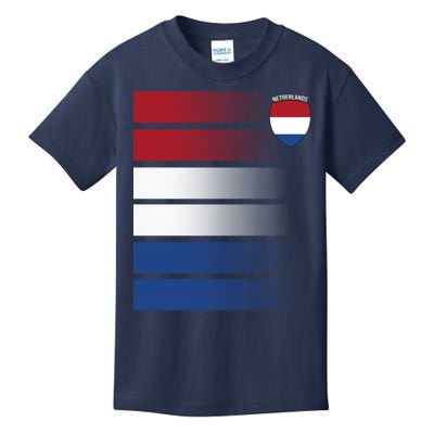 Netherlands Soccer Fan Team Jersey Kids T-Shirt