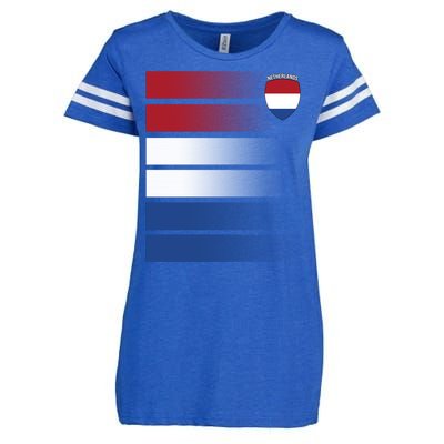 Netherlands Soccer Fan Team Jersey Enza Ladies Jersey Football T-Shirt