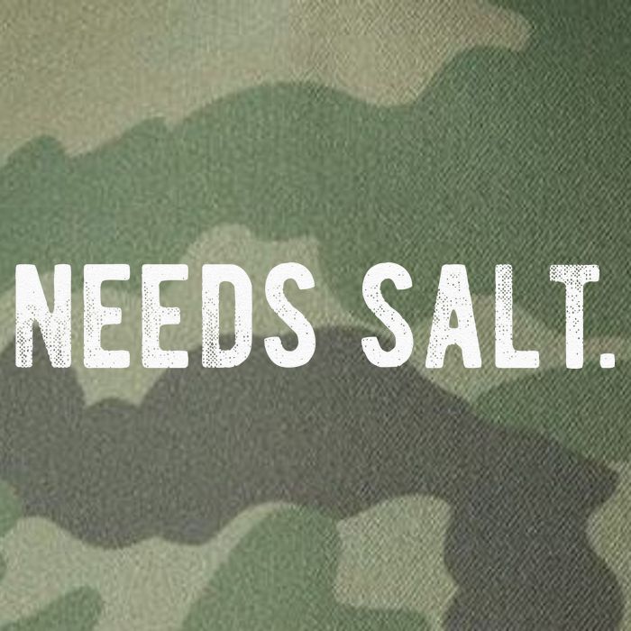Needs Salt Funny Cooking Chef Assistant Baker Master Cook Legacy Tie Dye Trucker Hat