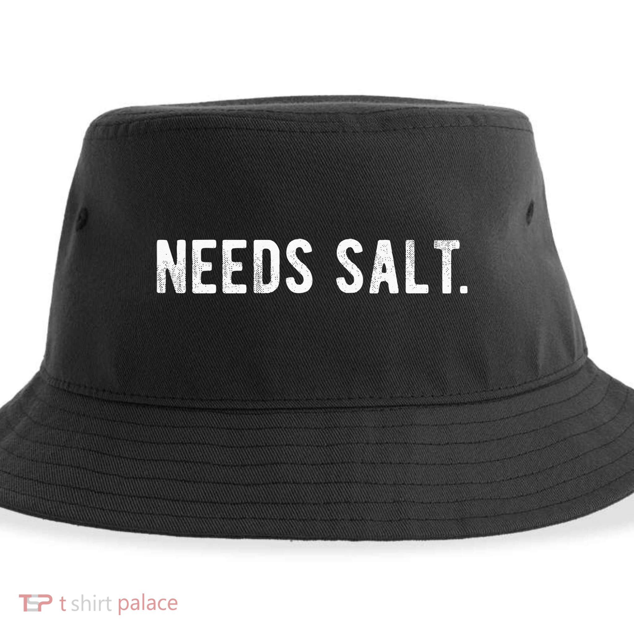 Needs Salt Funny Cooking Chef Assistant Baker Master Cook Sustainable Bucket Hat