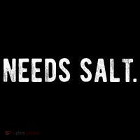 Needs Salt Funny Cooking Chef Assistant Baker Master Cook 7-Panel Snapback Hat