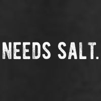 Needs Salt Funny Cooking Chef Assistant Baker Master Cook Golf Towel