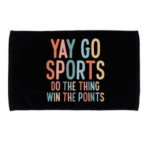 Non Sports Fan Go Sports Yay Sports Microfiber Hand Towel