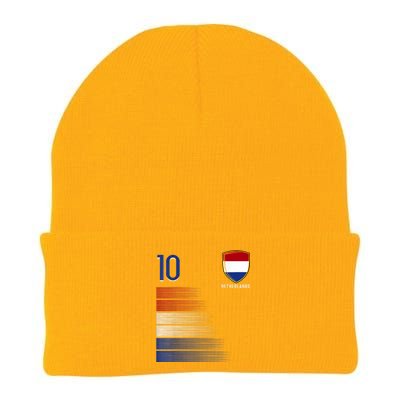 Netherlands Soccer Fans Jersey Dutch Flag Football Lovers Knit Cap Winter Beanie