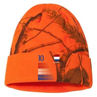 Netherlands Soccer Fans Jersey Dutch Flag Football Lovers Kati Licensed 12" Camo Beanie