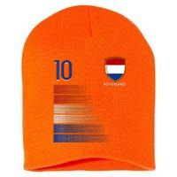 Netherlands Soccer Fans Jersey Dutch Flag Football Lovers Short Acrylic Beanie