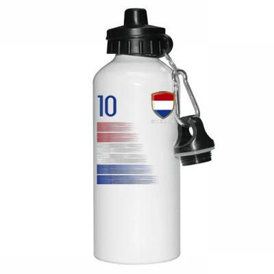 Netherlands Soccer Fans Jersey Dutch Flag Football Lovers Aluminum Water Bottle