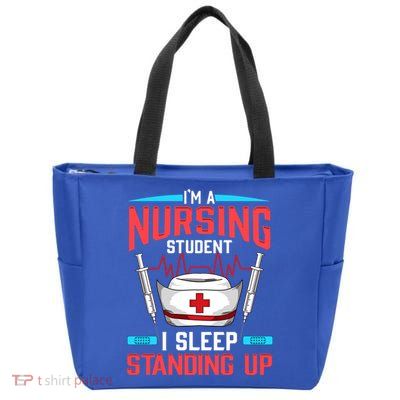 Nursing Student Funny Gift Future Nurse Meaningful Gift Zip Tote Bag