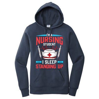 Nursing Student Funny Gift Future Nurse Meaningful Gift Women's Pullover Hoodie