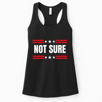 Not Sure For President Idiocracy Womens Tank Top