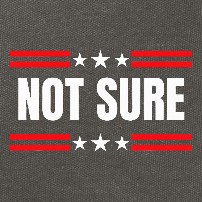 Not Sure For President Idiocracy Cotton Canvas Backpack
