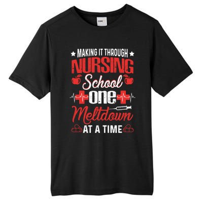 Nursing School Funny Nursing Student Nurses Day Gift Cool Gift Tall Fusion ChromaSoft Performance T-Shirt