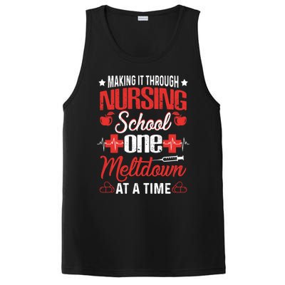 Nursing School Funny Nursing Student Nurses Day Gift Cool Gift PosiCharge Competitor Tank