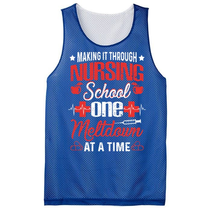 Nursing School Funny Nursing Student Nurses Day Gift Cool Gift Mesh Reversible Basketball Jersey Tank