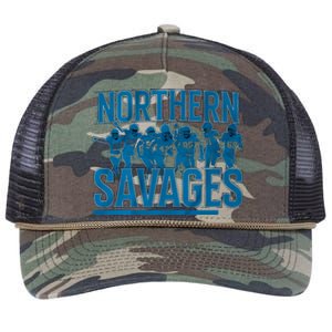 Northern Savages Football Lover Retro Rope Trucker Hat Cap