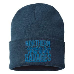 Northern Savages Football Lover Sustainable Knit Beanie