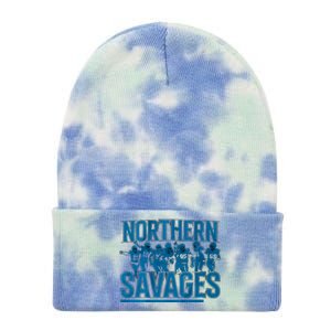 Northern Savages Football Lover Tie Dye 12in Knit Beanie