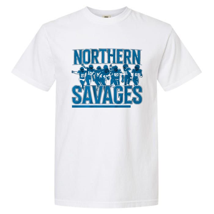 Northern Savages Football Lover Garment-Dyed Heavyweight T-Shirt