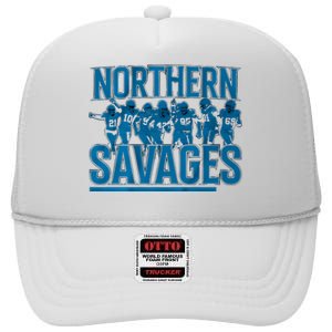 Northern Savages Football Lover High Crown Mesh Back Trucker Hat