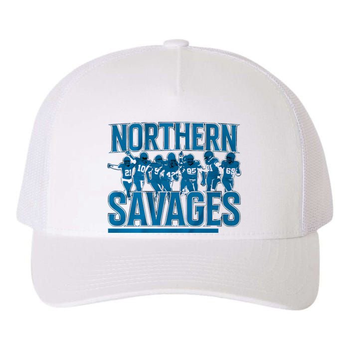 Northern Savages Football Lover Yupoong Adult 5-Panel Trucker Hat