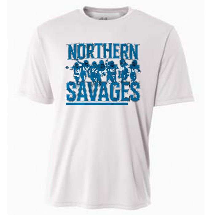 Northern Savages Football Lover Cooling Performance Crew T-Shirt