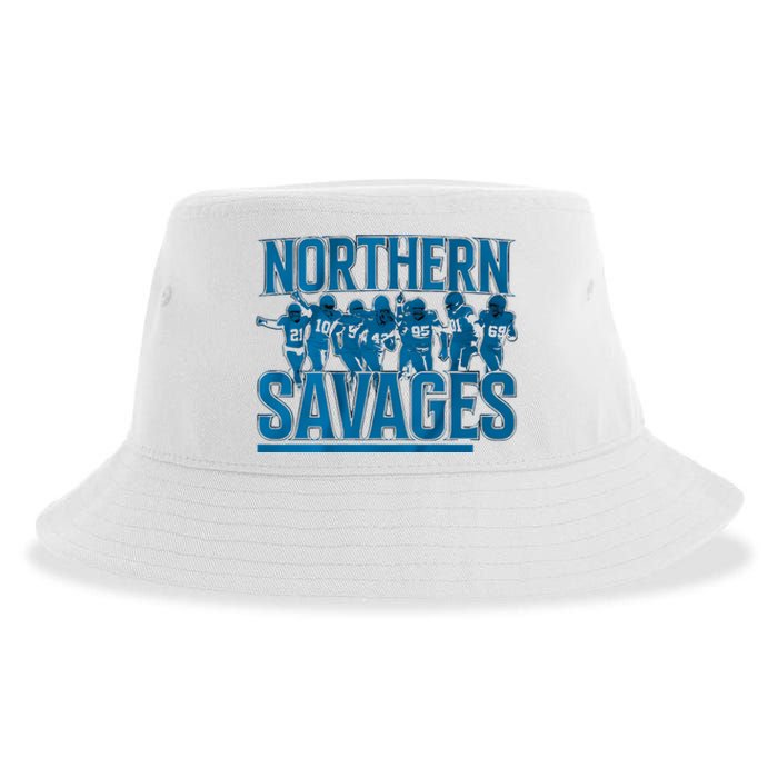 Northern Savages Football Lover Sustainable Bucket Hat