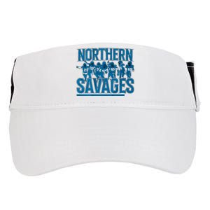 Northern Savages Football Lover Adult Drive Performance Visor