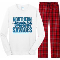 Northern Savages Football Lover Long Sleeve Pajama Set