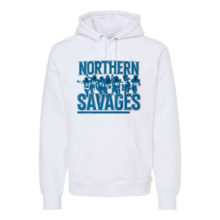 Northern Savages Football Lover Premium Hoodie