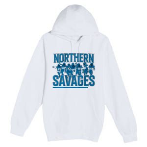 Northern Savages Football Lover Premium Pullover Hoodie