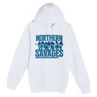 Northern Savages Football Lover Premium Pullover Hoodie