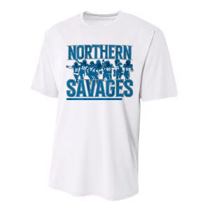 Northern Savages Football Lover Performance Sprint T-Shirt