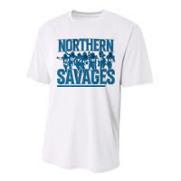 Northern Savages Football Lover Performance Sprint T-Shirt