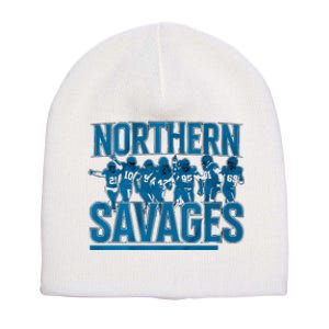 Northern Savages Football Lover Short Acrylic Beanie