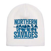 Northern Savages Football Lover Short Acrylic Beanie