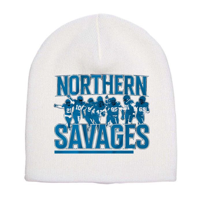 Northern Savages Football Lover Short Acrylic Beanie