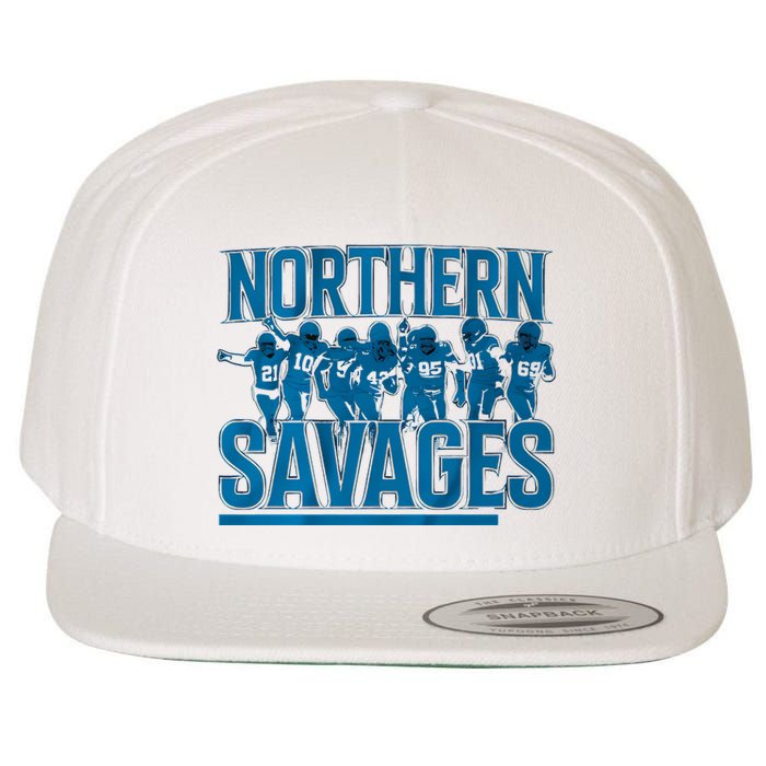 Northern Savages Football Lover Wool Snapback Cap