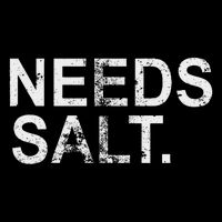 Needs Salt Funny Cooking Chef Button