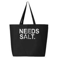 Needs Salt Funny Cooking Chef 25L Jumbo Tote