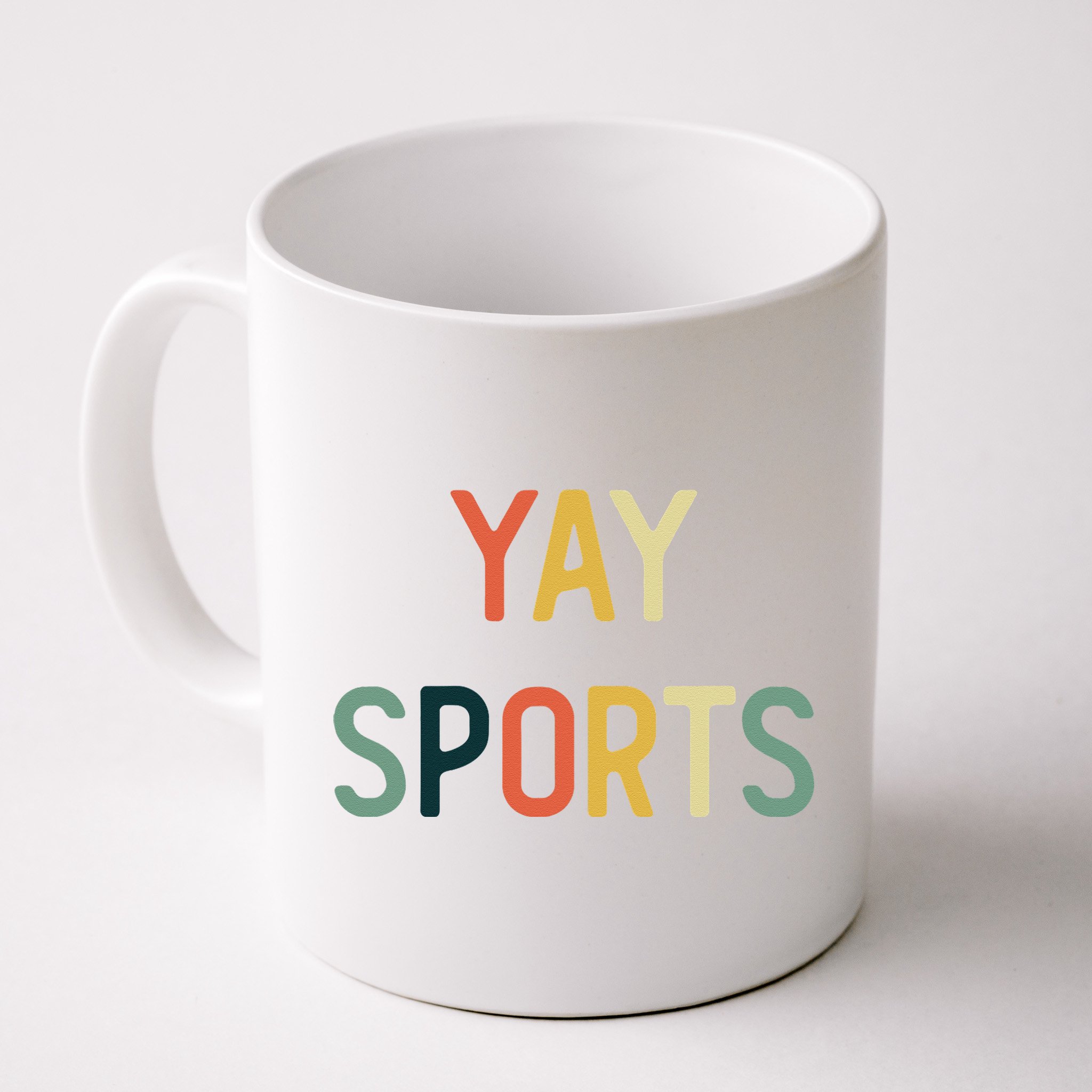 Non Sports Fan Go Sports Yay Sports Mug