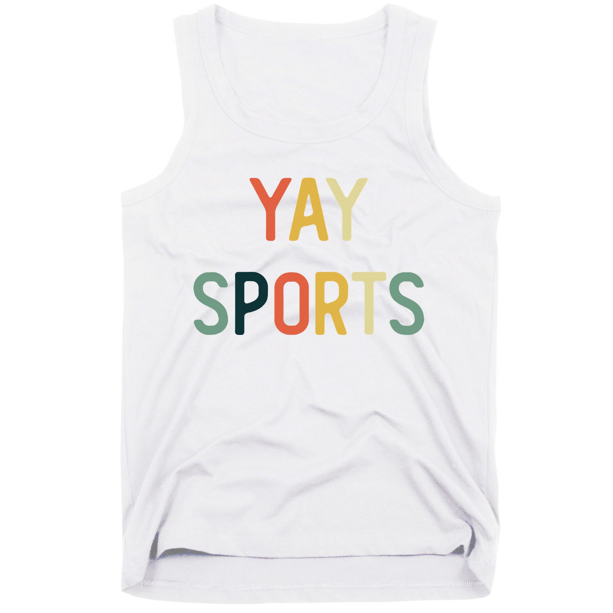 Non Sports Fan Go Sports Yay Sports Tank Top