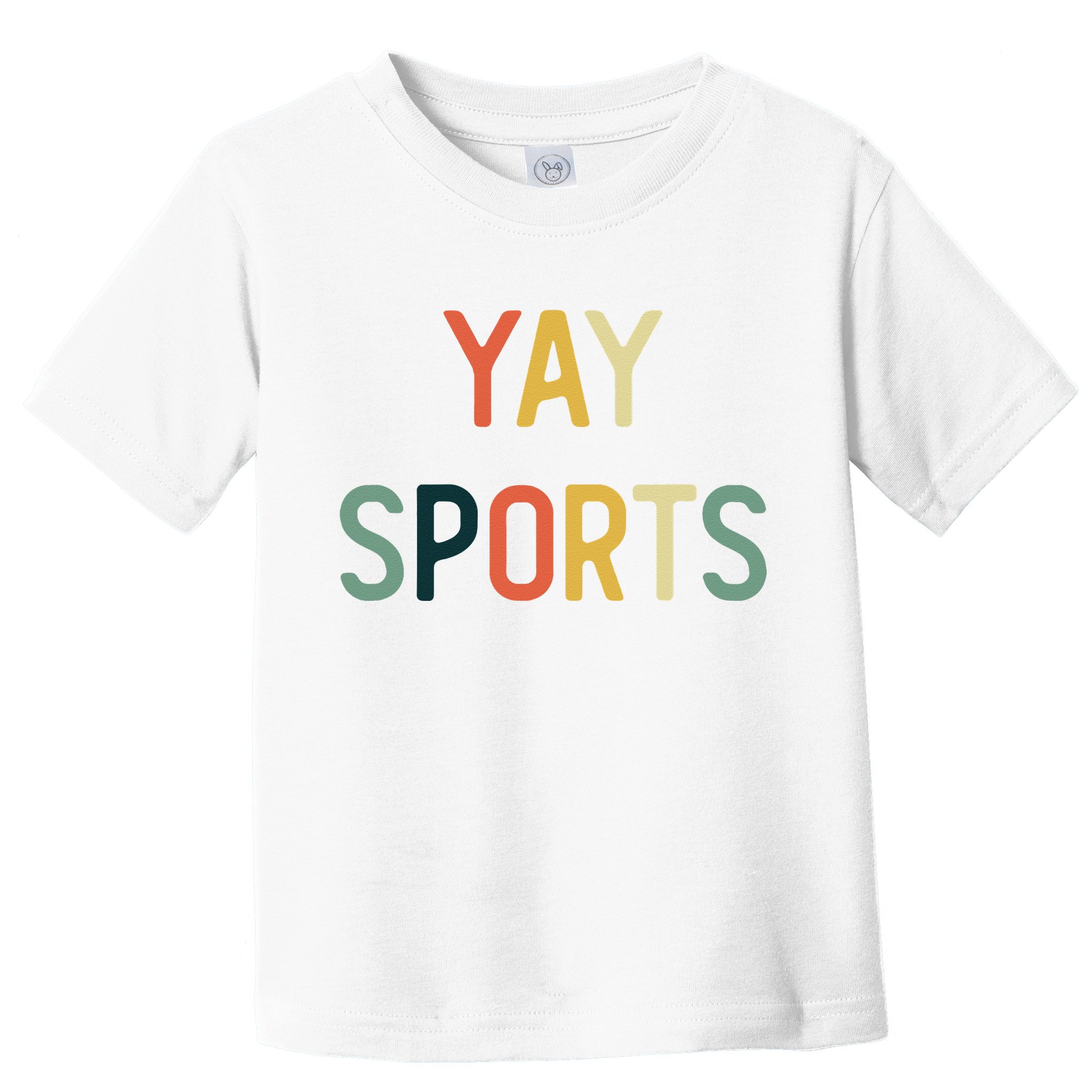 Non Sports Fan Go Sports Yay Sports Toddler T-Shirt