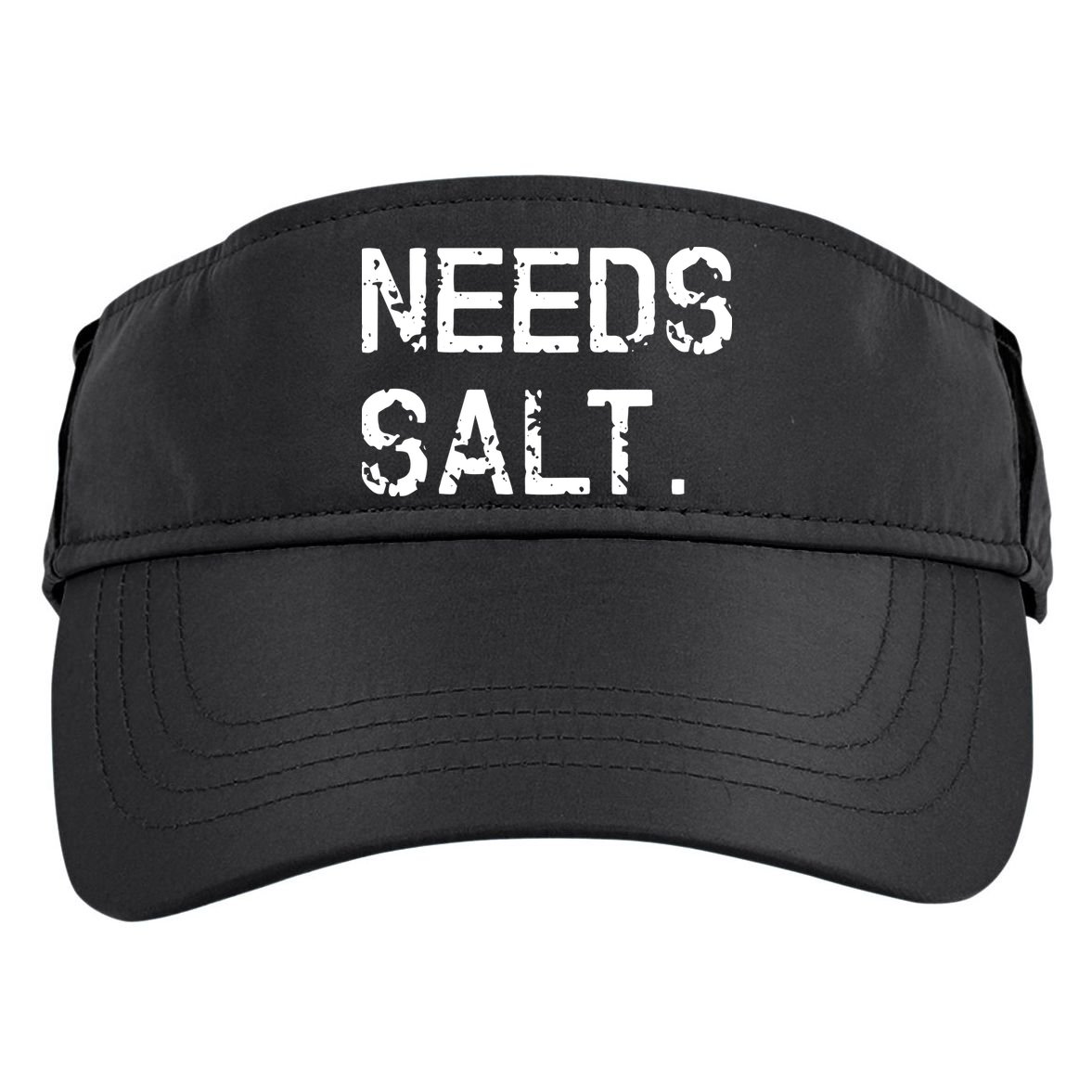 Needs Salt Funny Cooking Chef Gift Adult Drive Performance Visor