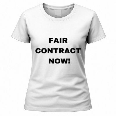 Nurses Strike Fair Contract Now Graphic Tee Women's T-Shirt