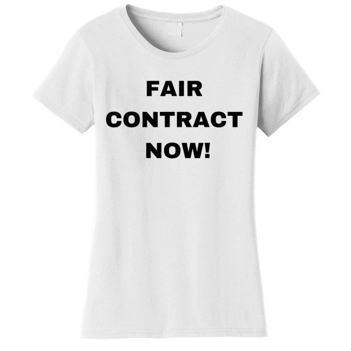 Nurses Strike Fair Contract Now Graphic Tee Women's T-Shirt