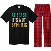 Not Syphilis Funny Post Surgery Gag Gifts Get Well Soon Gift Pajama Set