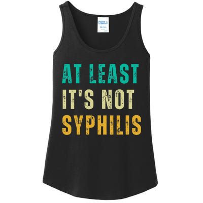 Not Syphilis Funny Post Surgery Gag Gifts Get Well Soon Gift Ladies Essential Tank