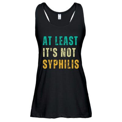 Not Syphilis Funny Post Surgery Gag Gifts Get Well Soon Gift Ladies Essential Flowy Tank