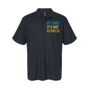 Not Syphilis Funny Post Surgery Gag Gifts Get Well Soon Gift Softstyle Adult Sport Polo