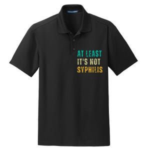 Not Syphilis Funny Post Surgery Gag Gifts Get Well Soon Gift Dry Zone Grid Polo